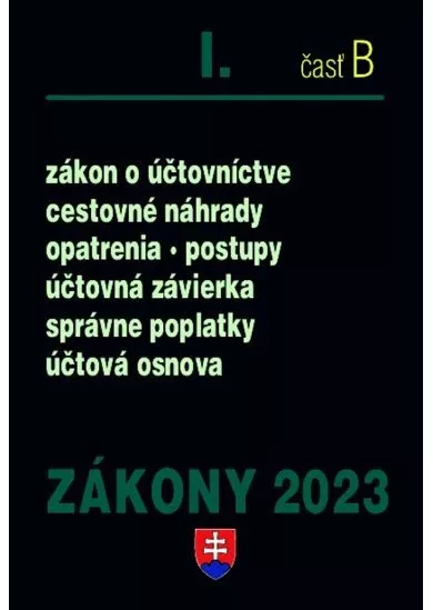 Zákony 2023 I/A - Daňové zákony