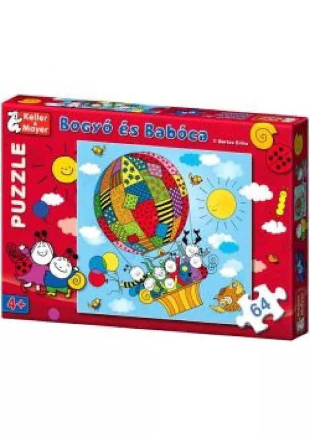 BARTOS ERIKA - Léghajó - Bogyó és Babóca PUZZLE