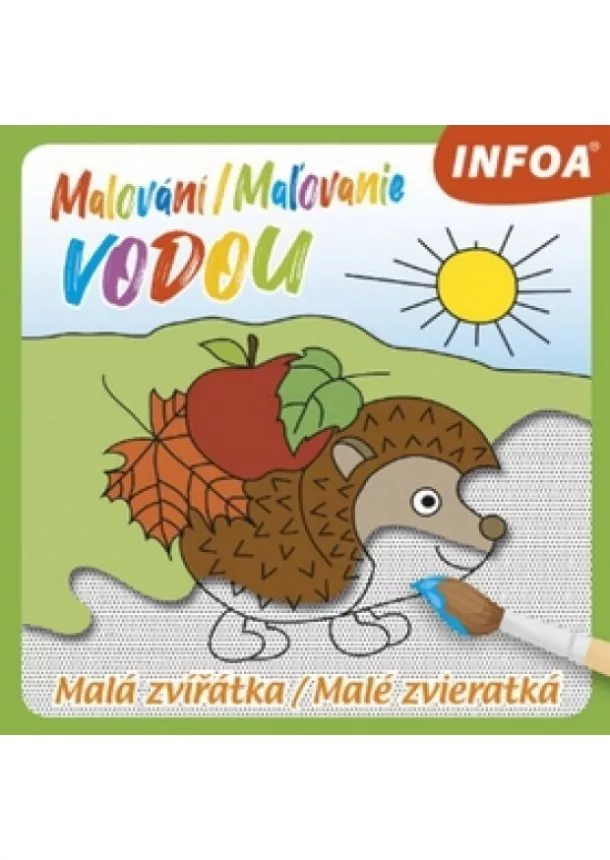 autor neuvedený - Malování vodou - Malá zvířatka / Maľovanie vodou - Malé zvieratká