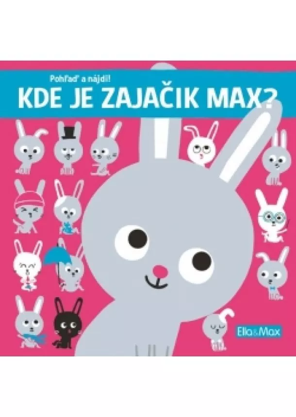 Yayo Kawamura, Claire Trévise - Kde je zajačik Max? - Pohľaď a nájdi!