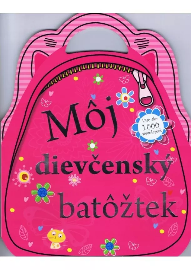 autor neuvedený - Môj dievčenský batôžtek - viac ako 1000 samolepiek