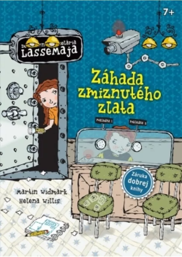 Martin Widmark - Záhada zmiznutého zlata - Detektívna kancelária LasseMaja 9