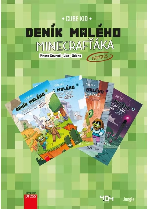 Cube Kid - Deník malého Minecrafťáka: komiks komplet 1